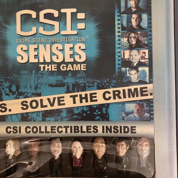 CSI Crime Scene Investigation Senses The Game New 2006 Board Game Collectable - Picture 3 of 13